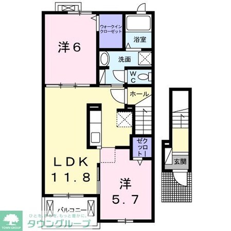 ブライト・ヒルの物件間取画像